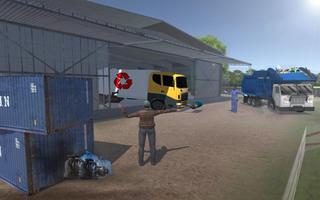 Road Garbage Dump Truck Driver screenshot 2