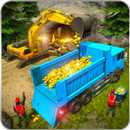APK Gold Digger Heavy Excavator Crane Mining Games