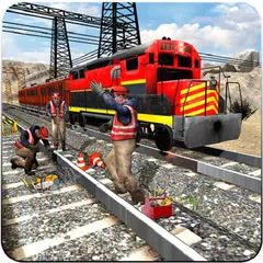 Скачать Train Tunnel Construction Game APK