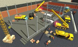 School Construction Site Cartaz