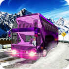 Snow Off-Road Hill Bus Driving आइकन