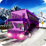 Snow Off-Road Hill Bus Driving-icoon