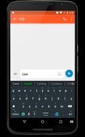 TruKey Catalan Keyboard Emoji capture d'écran 1