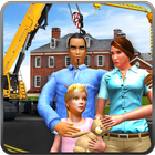 Virtual Father Amazing Family Home Construction icône