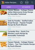 برنامه‌نما Indian Recipe Videos 500+ HD عکس از صفحه