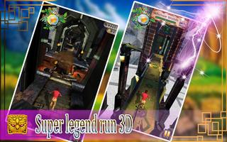 Super Legend Run 3D Plakat