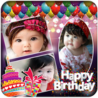 Birthday Collage Maker – Photo ikona