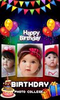 Birthday Collage Maker – Photo poster