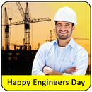 Happy Engineers Day Photo Frame with Messages APK