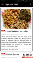 Myanmar Food Recipes, & Restaurants Guide screenshot 2