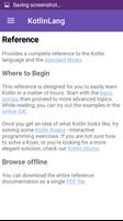 kotlin : language doc capture d'écran 1