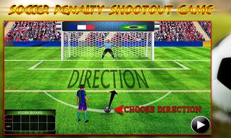 Penalty Shootout Football Game capture d'écran 3
