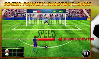 Penalty Shootout Football Game Affiche