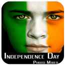 Indian Flag on Face Maker aplikacja
