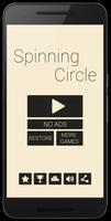 Spinning Circle - Pin the Dots Affiche