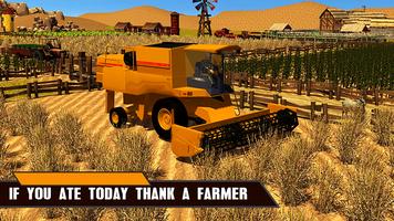 Real Farm Tractor Simulator 3D captura de pantalla 1