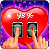 Love Test – Fingerprint Love Calculator Prank Zeichen