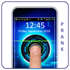 Fingerprint Lock Screen Simulated Prank icône