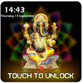 Lord Ganesh Touch Mobile Screen Locker Simulator
