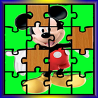 Mickey and Mouse Games Puzzle icône