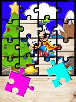 Mickey and Mouse Games Puzzle Affiche