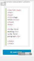 W3School HTML Tutorials скриншот 2