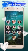 Love Keypad lockscreen poster