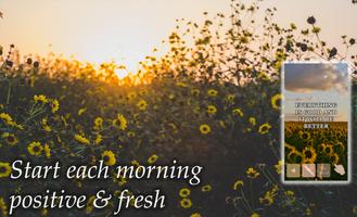 Morning Affirmations Cartaz