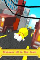 Yellow Doras Cat Copter 3D स्क्रीनशॉट 2