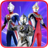 Utraman heroes games puzzle