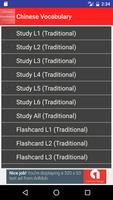 Learn Chinese Vocabulary Cartaz
