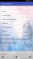 Crazy Frog Songs capture d'écran 1