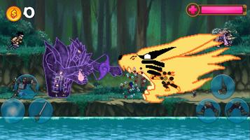 KYUBI VS SUSANOO CLAN: ultimate battle fight screenshot 2