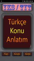 TYT / AYT Türkçe Konu anlatım poster