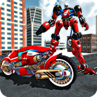 Real Motorbike Transform Robot ไอคอน