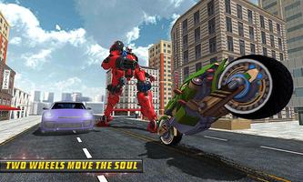 Real Motorbike Transform Robot screenshot 1