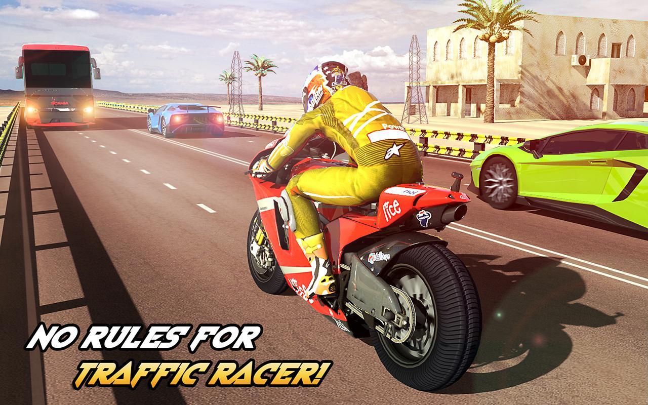 Traffic bike. Rush Racing. Highway Racer (2014). Traffic Racer Pro.