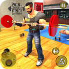 Virtual Gym 3D: Fat Burn Fitness Workout Training ikon