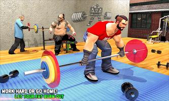 Virtual Gym3D: Gordo Queimar Ginástica Treinamento Cartaz