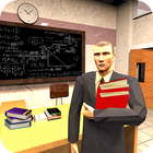 Virtual Dad High School Teacher: Family Games 圖標