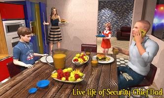 Virtual Security Chief Dad: Happy Family Games screenshot 1