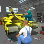 US Army Tank Mechanic Garage-icoon