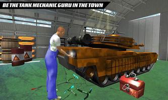 برنامه‌نما US Army Tank Mechanic Garage عکس از صفحه