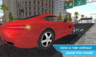 Driverless Car Driving Sim 3D Ekran Görüntüsü 3