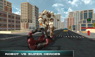 Super Heroes Ultimate Robot Battle ảnh chụp màn hình 3