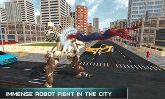 Super Heroes Ultimate Robot Battle Affiche