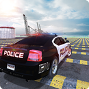 US Police Car Crash Engine Beam: 100+ Speed Bumps APK