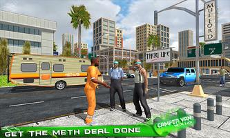 Camper Van Meth Lab: Breaking Bad RV Truck Driving screenshot 1