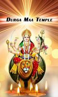 Poster Durga Mata Temple for Navratri
