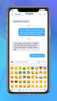 Messaging+ OS11 Cute Emoji syot layar 2